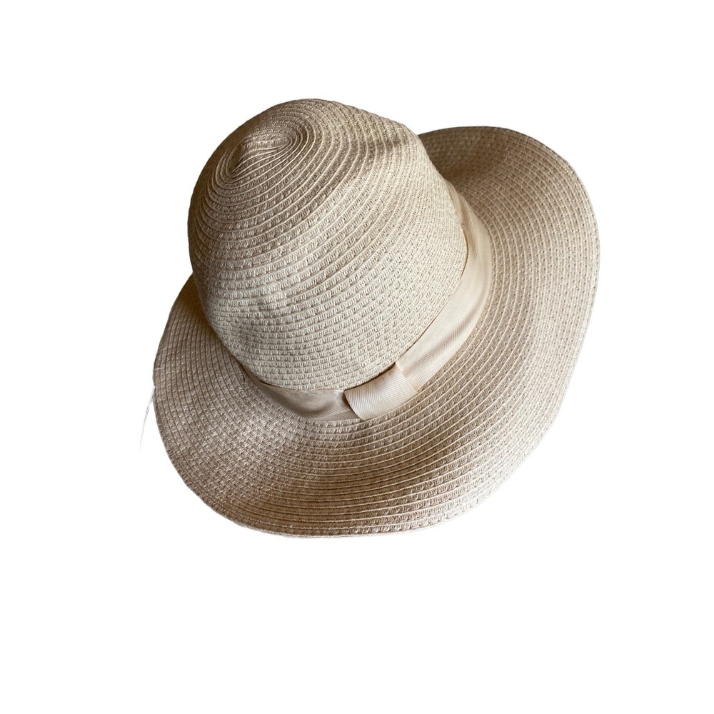 NWT Forever 21 Natural Sun Beach Hat One Size